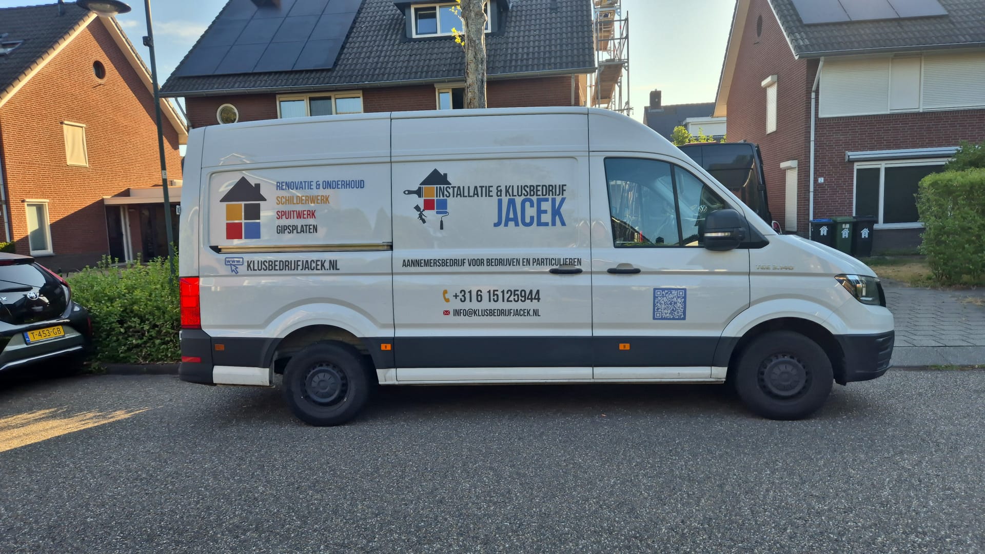 Bedrijfsbus Installatie & Klusbedrijf Jacek